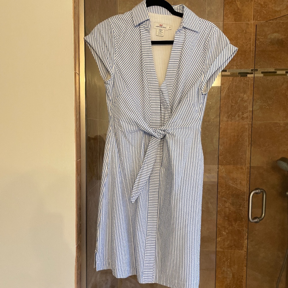 Vineyard Vines Seersucker Dress